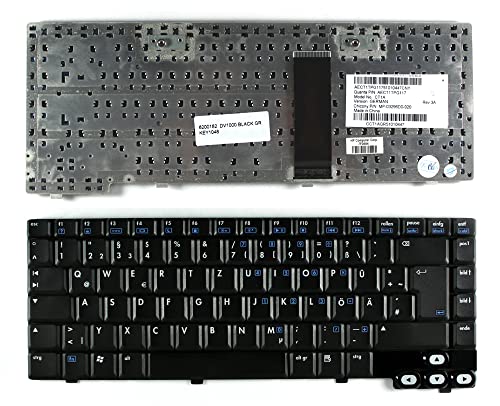 Keyboards4Laptops kompatibel Deutsch Gestaltung Schwarz Laptop Tastatur Ersatz für HP Pavilion DV1005EA von Keyboards4Laptops