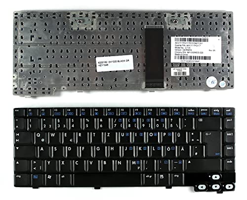 Keyboards4Laptops kompatibel Deutsch Gestaltung Schwarz Laptop Tastatur Ersatz für HP Pavilion DV1015AP von Keyboards4Laptops