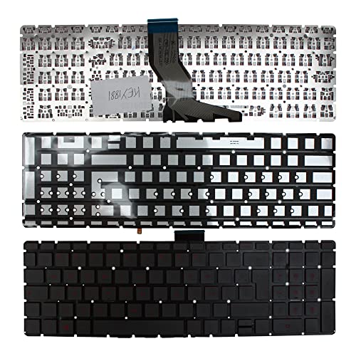 Keyboards4Laptops kompatibel Französisch Gestaltung Hinterleuchtet Schwarz Windows 8 Laptop Tastatur Ersatz für HP Pavilion 15-ab052no von Keyboards4Laptops