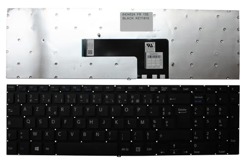 Keyboards4Laptops kompatibel Französisch Gestaltung Schwarz Windows 8 Laptop Tastatur Ersatz für Sony Vaio SVF1521L1EW von Keyboards4Laptops