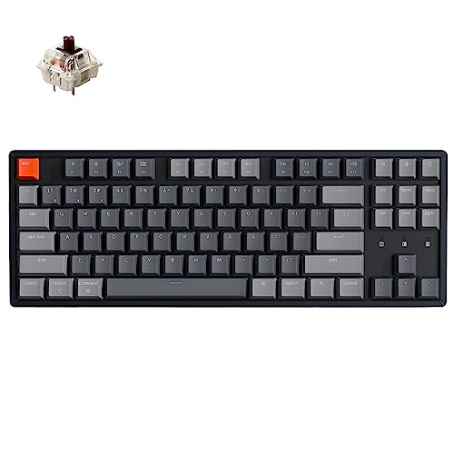 KEYCHRON Key K8 TKL Alu RGB Gat Brown H | K8-J3-DE von Keychron