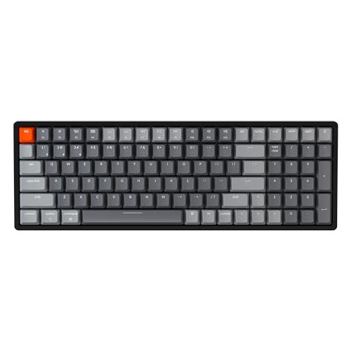 Key K4 v2 96% Alu RGB Gat Blue | K4-C2-DE von Keychron