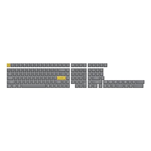 Keychron Dark Grey Keycaps Double Shot PBT OSA Full Set Tastenkappen ANSI von Keychron