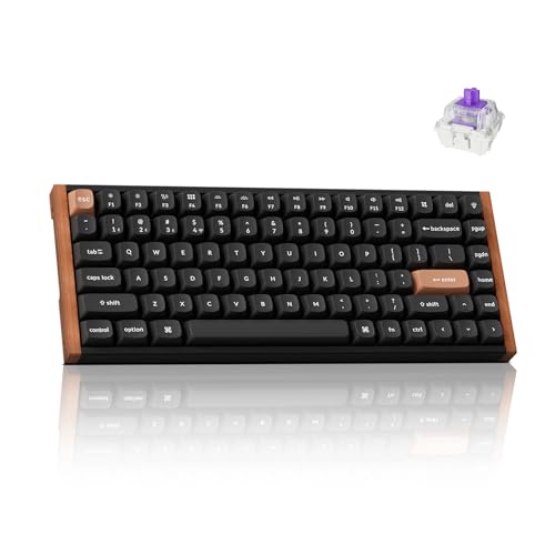 Keychron K2 HE Rapid Trigger Wireless Custom Mechanische Tastatur mit Hall-Effekt Gateron Doppelschienen-Magnetschalter, QMK 2,4 GHz Bluetooth 5.2 RGB Kompatibel mit Mac Windows Linux (Aluminium + Keychron K2 HE Rapid Trigger Wireless Custom Mechanische Tastatur mit Hall-Effekt Gateron Doppelschienen-Magnetschalter, QMK 2,4 GHz Bluetooth 5.2 RGB Kompatibel mit Mac Windows Linux (Aluminium + von Keychron