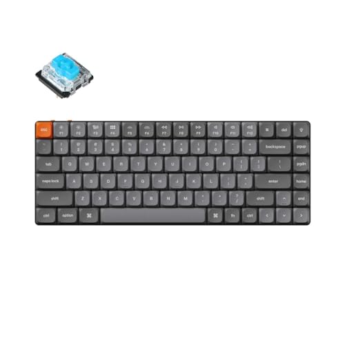 Keychron K3 Max Low Profile Wireless Custom Mechanical Keyboard, 2.4 GHz, Bluetooth Wireless, Wired Compatible, QMK VIA Programmable, US Layout, RGB Light, Hot Swap Compatible, Low Profile Gateron Keychron K3 Max Low Profile Wireless Custom Mechanical Keyboard, 2.4 GHz, Bluetooth Wireless, Wired Compatible, QMK VIA Programmable, US Layout, RGB Light, Hot Swap Compatible, Low Profile Gateron von Keychron
