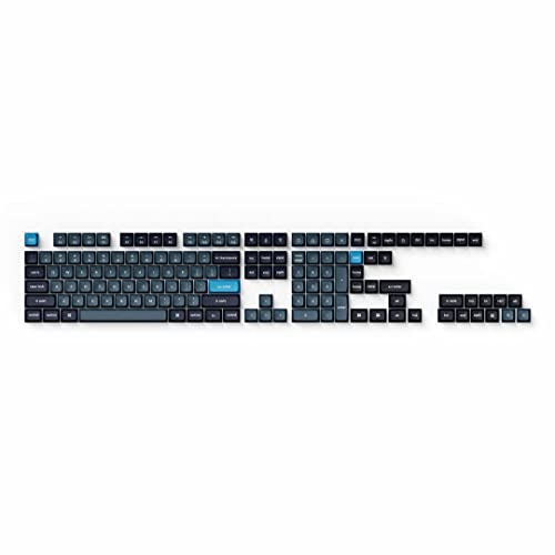 Keychron Tastenkappen Double-Shot KSA PBT Keycaps, Dark Gray and Grayish Blue Full Set von Keychron