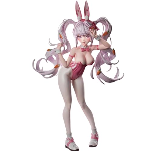 Keyhvao 23 cm Alice-Figur, niedliches Häschenmädchen-Modell, Statue, Göttin des Sieges: Nikke-Figuren, PVC-Material, Desktop-Dekoration, Geschenke für Freunde und Fans von Keyhvao