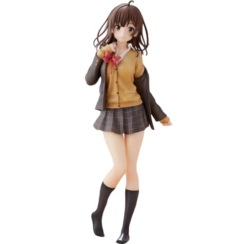 Keyhvao Ogiwara Sayu Anime-Figur, Modellfigur, Schuluniform, Ogiwara Sayu, niedliche Dekoration, PVC-Material, Geschenke für Dsktop, Fransen, Unisex von Keyhvao