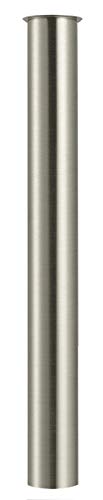 Tauchrohr 300mm für Siphon Gebürstete Nickel, Keymark Universal Messing Verlängerung Rohr 32mm Abfluss, Verstellrohr Geruchsverschluss Flaschensiphon von Keymark