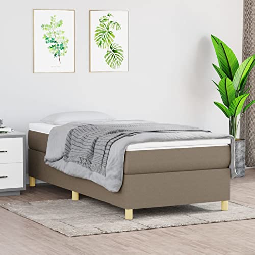 Keyroto Doppelbettgestell Bettrahmen Doppelbett 100x200 Boxspringbett mit Lattenrahmen Doppelbett-Alpa-100 x 200 cm-Typ 3 von Keyroto