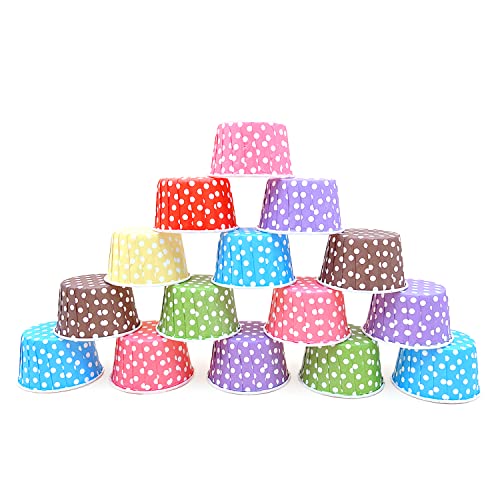 Keysui 100 Stück Papier Cupcake Dessert Muffinform Papierforrmchen Muffin Cases von Keysui