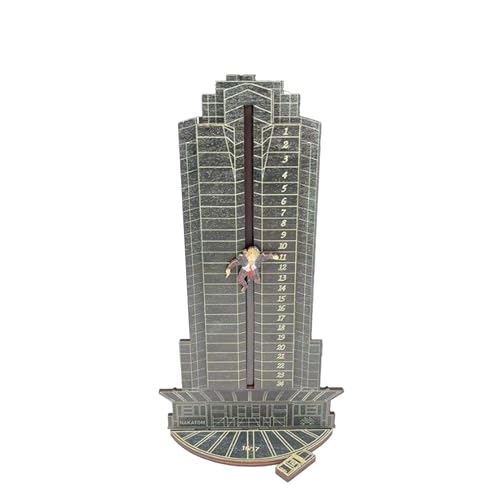 Keyubria Countdown Zu Weihnachten Tischschild | 24-Tägiger Countdown bis Weihnachten in Holz als Tischdekoration | Lustiges Ornament und Szenenrequisite für Erwachsene Jugendliche Kinder Mädchen von Keyubria