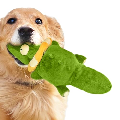 Keyubria Elektronische Hundespielzeuge | Interaktive Zahnreinigungs-Puppe Mit Intelligentem Schwanzwedeln Für Welpen | Bissfestes Elektronisches Welpenspielzeug | Hundezubehör Für Große, Mittelgroße von Keyubria