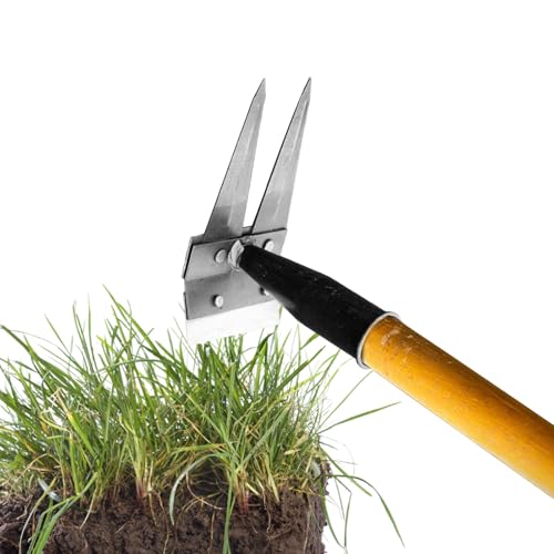 Keyubria Gartenharke,Manueller Unkrautstecher Beidseitig Einsetzbar | Multifunktionale Abnehmbare Hand-Jäthacke Zur Bodenbearbeitung Rasenpflege Gartenarbeiten Keyubria Gartenharke,Manueller Unkrautstecher Beidseitig Einsetzbar | Multifunktionale Abnehmbare Hand-Jäthacke Zur Bodenbearbeitung Rasenpflege Gartenarbeiten von Keyubria