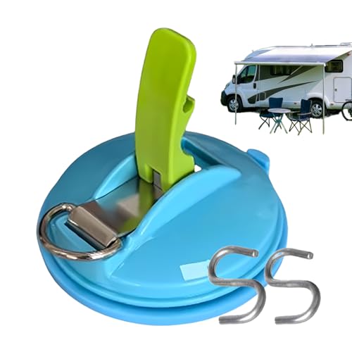 Keyubria Hochbelastbare Saugnapfhaken,Starke Vakuum-Saugkraft Befestigung - Starke Haftung Halteclips für Auto Markise Van SUV LKW Camping Abdeckung - Camping Zubehör Keyubria Hochbelastbare Saugnapfhaken,Starke Vakuum-Saugkraft Befestigung - Starke Haftung Halteclips für Auto Markise Van SUV LKW Camping Abdeckung - Camping Zubehör von Keyubria