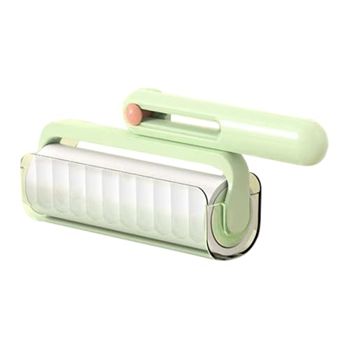 Keyubria Lint Roller Für Tierhaare | Wiederverwendbarer Möbel Tierhaare Fusselentferner,Tragbares Pflegewerkzeug Mit Nachfüllrolle Für Reise Haushalt Auto Möbel Bettwäsche Polster Kleiderschrank von Keyubria