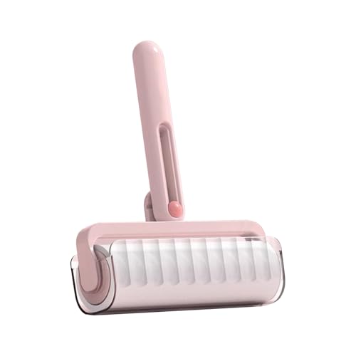 Keyubria Sticky Lint Roller - Haftende Katzenhaarentfernerrolle Für Auto - Tragbares Pflegewerkzeug Mit Nachfüllrolle Für Reise Haushalt Auto Möbel Bettwäsche Polster Kleiderschrank von Keyubria