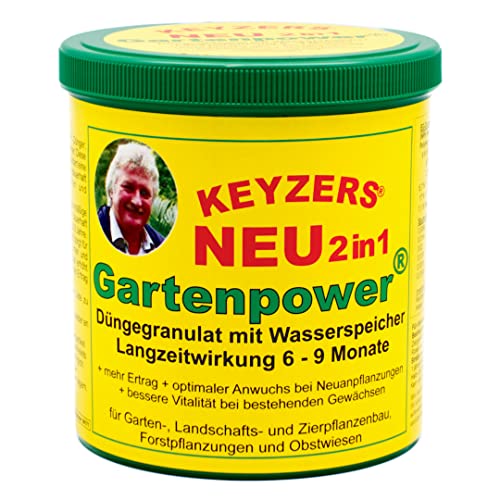 Keyzers Gartenpower 800g für optimalen Anwuchs bei Neuanpflanzungen von Keyzers