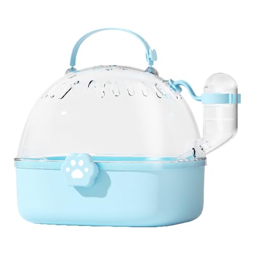 Kezvmhy Hamster-Tragetasche für den Transport, Papageien-Out-Tasche – Vogel-Reisekäfig | tragbarer, kompakter Träger mit Wasserflasche für kleine Papageien im Freien von Kezvmhy