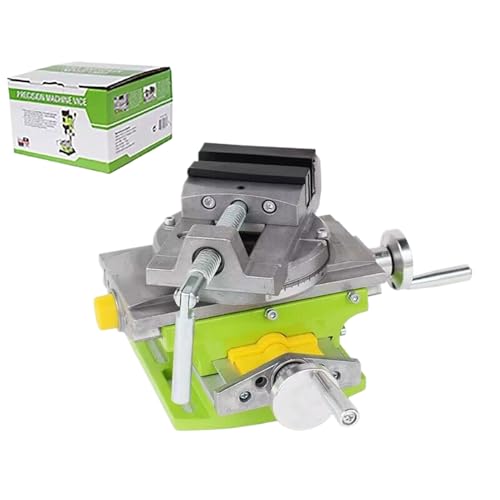 Kezvmhy Tischbohrmaschinen-Schraubstock – Bohrmaschinen-Schraubstock für Holz, Holzbearbeitungs-Klemmschraubstock, Kreuzschieberfräsen, robuste Bankklemme für Holzbearbeitung Kezvmhy Tischbohrmaschinen-Schraubstock – Bohrmaschinen-Schraubstock für Holz, Holzbearbeitungs-Klemmschraubstock, Kreuzschieberfräsen, robuste Bankklemme für Holzbearbeitung von Kezvmhy