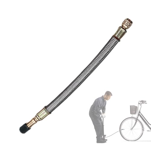 Kezvmhy Ventilschaftverlängerungsschlauch – Reifenventilschaftverlängerungen, breite Anwendung, Ventilschaftadapter, Luftschlauch, Reifenventil-Verlängerungsschlauch, Reifenpumpe, Aufblasadapter Kezvmhy Ventilschaftverlängerungsschlauch – Reifenventilschaftverlängerungen, breite Anwendung, Ventilschaftadapter, Luftschlauch, Reifenventil-Verlängerungsschlauch, Reifenpumpe, Aufblasadapter von Kezvmhy