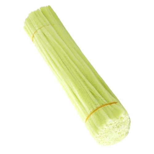 100 Stück bunte Plüsch-Stiele, 30 cm x 6 mm, für Kinder, Schule, Kunst, Handwerk, Heimdekoration, kreativ, drehbar 100 Stück bunte Plüsch-Stiele, 30 cm x 6 mm, für Kinder, Schule, Kunst, Handwerk, Heimdekoration, kreativ, drehbar von Kfwfuaee