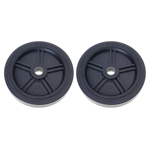 2PCS Nonoil Engineering Kunststoffkompressor Casters Rauschfreier Ersatzteil Verbessert Die Tragbarkeitsdesign 148/165/190 Mm Luftkompressorrad von Kfwfuaee