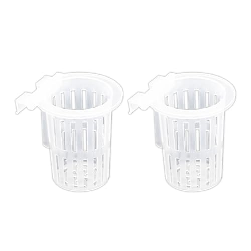 Kfwfuaee 2pcs Aquarien Pflanzenhalter Für Verschiedene Fischtanks Aquarien Hydroponische Pflanzerkorb Töpfe Fischtank Lebensraumversorgung Fischtankzubehör von Kfwfuaee