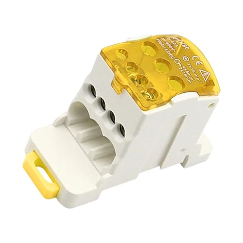 Kfwfuaee 8 Wege DIN Rails Distribution Block Auf Den Bergkontakten Industriestärken Housing Power Splits Mehrere Ausgangsanschlüsse Block von Kfwfuaee