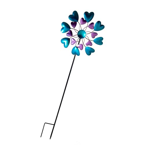 Kfwfuaee Dekorative Metallwinde Spinner Windmühle Skulptur Für Rasen Landschaft Outdoor Gärten Rotierende Kunstwerfskulpturen Metall Spinner Für Garten Dekore Kfwfuaee Dekorative Metallwinde Spinner Windmühle Skulptur Für Rasen Landschaft Outdoor Gärten Rotierende Kunstwerfskulpturen Metall Spinner Für Garten Dekore von Kfwfuaee