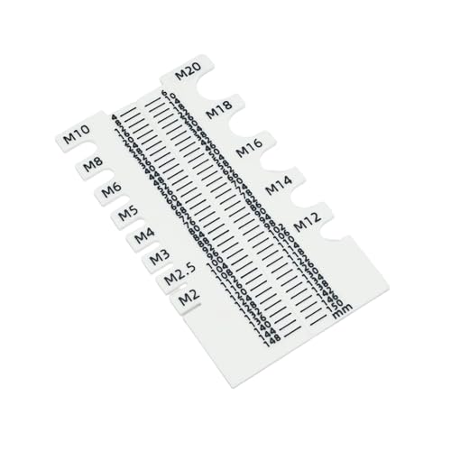 Einfach Zu Leses Maßstab MultipurposHellightgewicht 32G Schraubenmessgerät Für Industrielle Projekte 150 Mm Längenmesswerkzeug Geeignet Einfach Zu Leses Maßstab MultipurposHellightgewicht 32G Schraubenmessgerät Für Industrielle Projekte 150 Mm Längenmesswerkzeug Geeignet von Kfwfuaee