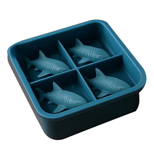 Einzigartige Eiswürfelform in Fischform, leicht zu lösen, lebensmittelechtes Silikon, leicht zu reinigen Einzigartige Eiswürfelform in Fischform, leicht zu lösen, lebensmittelechtes Silikon, leicht zu reinigen von Kfwfuaee