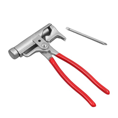 Forgeds Stahllegierung Carpentry Hammer Integrierte Nägel Hefterschlüsseldrahtschneider Für Hochleistungskonstruktion Metallrohr Multifunktional Hammer Werkzeugset Set von Kfwfuaee