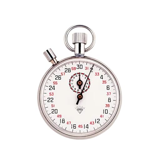 Handheld Mechanical Stoppuhr Für Track Rennen Mit 30/60 Sekunden Zifferblättern Und Pause Funktion Mechanik Laufende Timer Manuelle Betriebsstopps Handheld Mechanical Stoppuhr Für Track Rennen Mit 30/60 Sekunden Zifferblättern Und Pause Funktion Mechanik Laufende Timer Manuelle Betriebsstopps von Kfwfuaee