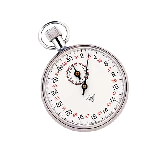 Handheld Mechanical Stoppuhr Für Track Rennen Mit 30/60 Sekunden Zifferblättern Und Pause Funktion Mechanik Laufende Timer Manuelle Betriebsstopps Handheld Mechanical Stoppuhr Für Track Rennen Mit 30/60 Sekunden Zifferblättern Und Pause Funktion Mechanik Laufende Timer Manuelle Betriebsstopps von Kfwfuaee