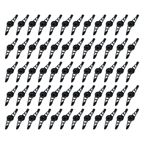 Kfwfuaee 60pcs Verstellbare Anlagenbender 360 Grad Anlagenzweig Biegerhalter Zweig Zweighalter Clip Ersatzzubehör von Kfwfuaee