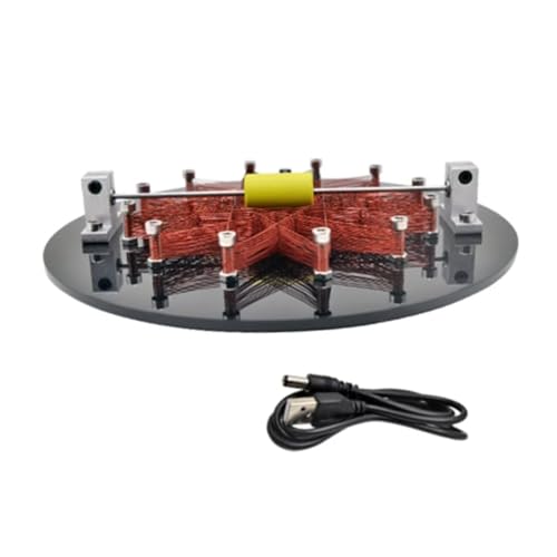 Kfwfuaee Acryl Und Metallsternspulenmotor Elektromagnetischer Motor Für Experimentelle Freien Berergielösung von Kfwfuaee