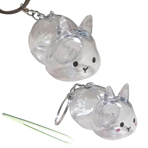 Kfwfuaee Kaninchen Mit Großer Kapazität Rancha Form Haarsammler Schlüsselkette Plastik Kfwfuaee Kaninchen Mit Großer Kapazität Rancha Form Haarsammler Schlüsselkette Plastik von Kfwfuaee