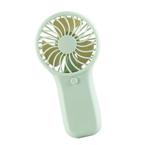 Kfwfuaee Leichter Taschenfreundlicher Handventilator, angetrieben, schnell kühlender Ventilator für Reisen und Fitnessstudio, Taschenformat von Kfwfuaee