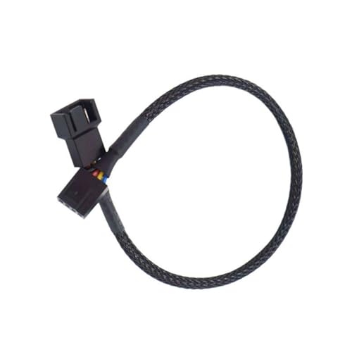 Kfwfuaee Lüfter Splitter Kabel PC 4Pin 1 Bis 1/2/3 Wege Lüfterleistungserweiterungsadapter Nylon Ärmeln Geflochtene Temperaturregelung Kfwfuaee Lüfter Splitter Kabel PC 4Pin 1 Bis 1/2/3 Wege Lüfterleistungserweiterungsadapter Nylon Ärmeln Geflochtene Temperaturregelung von Kfwfuaee