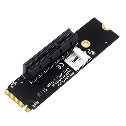 Kfwfuaee PCIe Risers Kartenübertragungsadapter PCIE Karten Festplatten Für Computerzubehör von Kfwfuaee