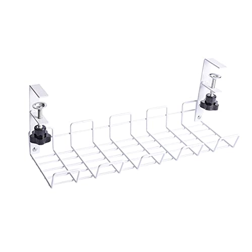 Kfwfuaee Unter Tischlagerständer Kabelverwaltungsablettungsschreibtisch Bottom Socket Hanging Rack Line Finishing Home Office von Kfwfuaee