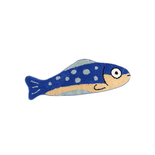 Kfwfuaee Weiche Strözende Fischform Teppich Für Kinderschlafzimmer Spielzimmer Robust Kfwfuaee Weiche Strözende Fischform Teppich Für Kinderschlafzimmer Spielzimmer Robust von Kfwfuaee