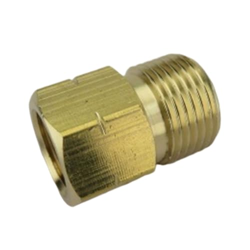 Mehrzweckkupfergasanschlüsse 3/8 Zoll Innengewinde In 1/4 Zoll Außengewinde Linke Hand Für Propangeräte Propantankadapter Zum Camping von Kfwfuaee