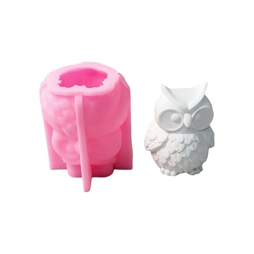 Silikonform Epoxidharz, Eulenform, Silikonform für DIY Handwerk von Kfwfuaee