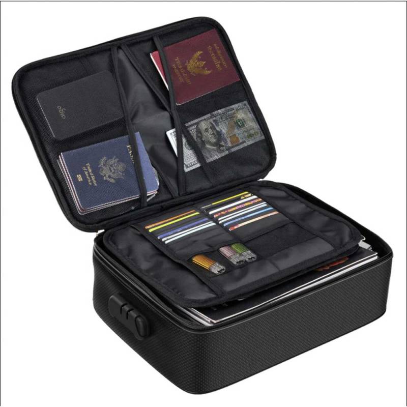 Kh Security 370217 Big Feuerfeste Dokumententasche Feuergeschützt Wasserdicht  B-Ware von Kh Security