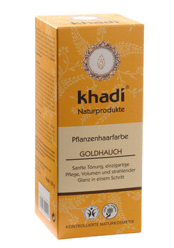 Khadi Pflanzenhaarfarbe Goldhauch von Khadi