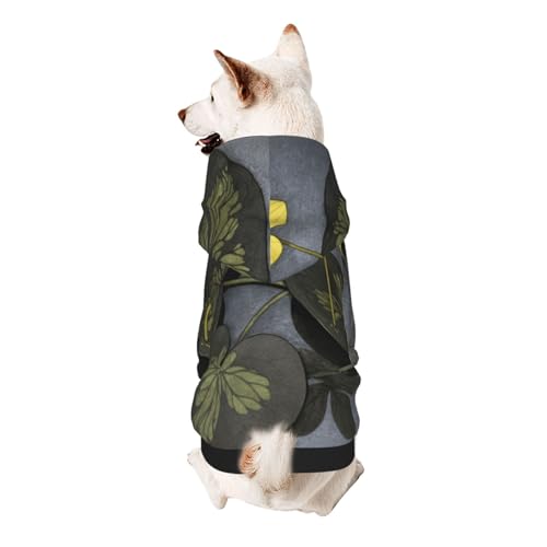 Hunde-Kapuzenpullover im Aquarell-Stil für kleine, weiche, atmungsaktive Haustierkleidung für kleine und kleine Hunde von Khkbnb