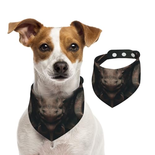 Hundehalstuch, Motiv: Antike Statuen, verstellbar, für Jungen und Mädchen, geeignet für Katzen und Hunde, Haustierzubehör Hundehalstuch, Motiv: Antike Statuen, verstellbar, für Jungen und Mädchen, geeignet für Katzen und Hunde, Haustierzubehör von Khkbnb