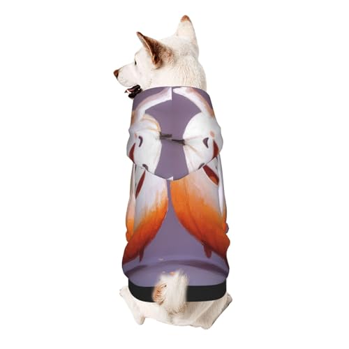 Joyful Pumpkin Hunde-Kapuzenpullover für kleine, weiche, atmungsaktive Haustierkleidung für kleine Hunde von Khkbnb